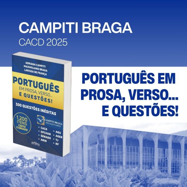 Novidade! Português em prosa, verso... e questões! - 8 semanas + bônus